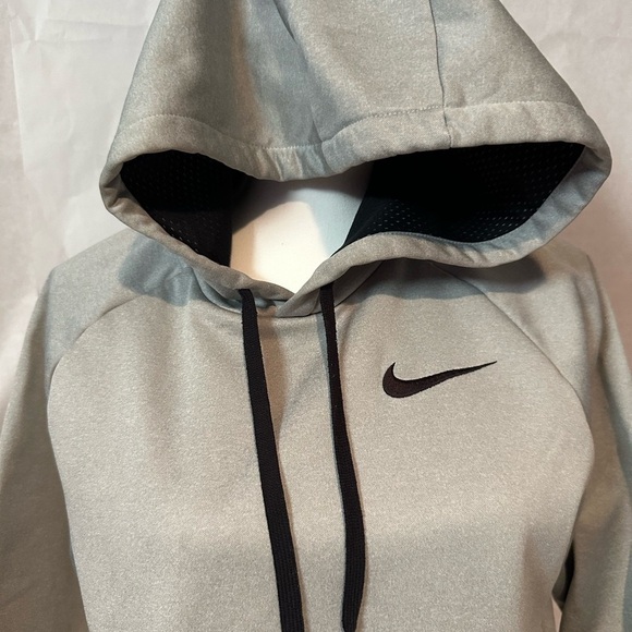 Nike Light Gray Pullover Hoodie - Picture 4 of 7